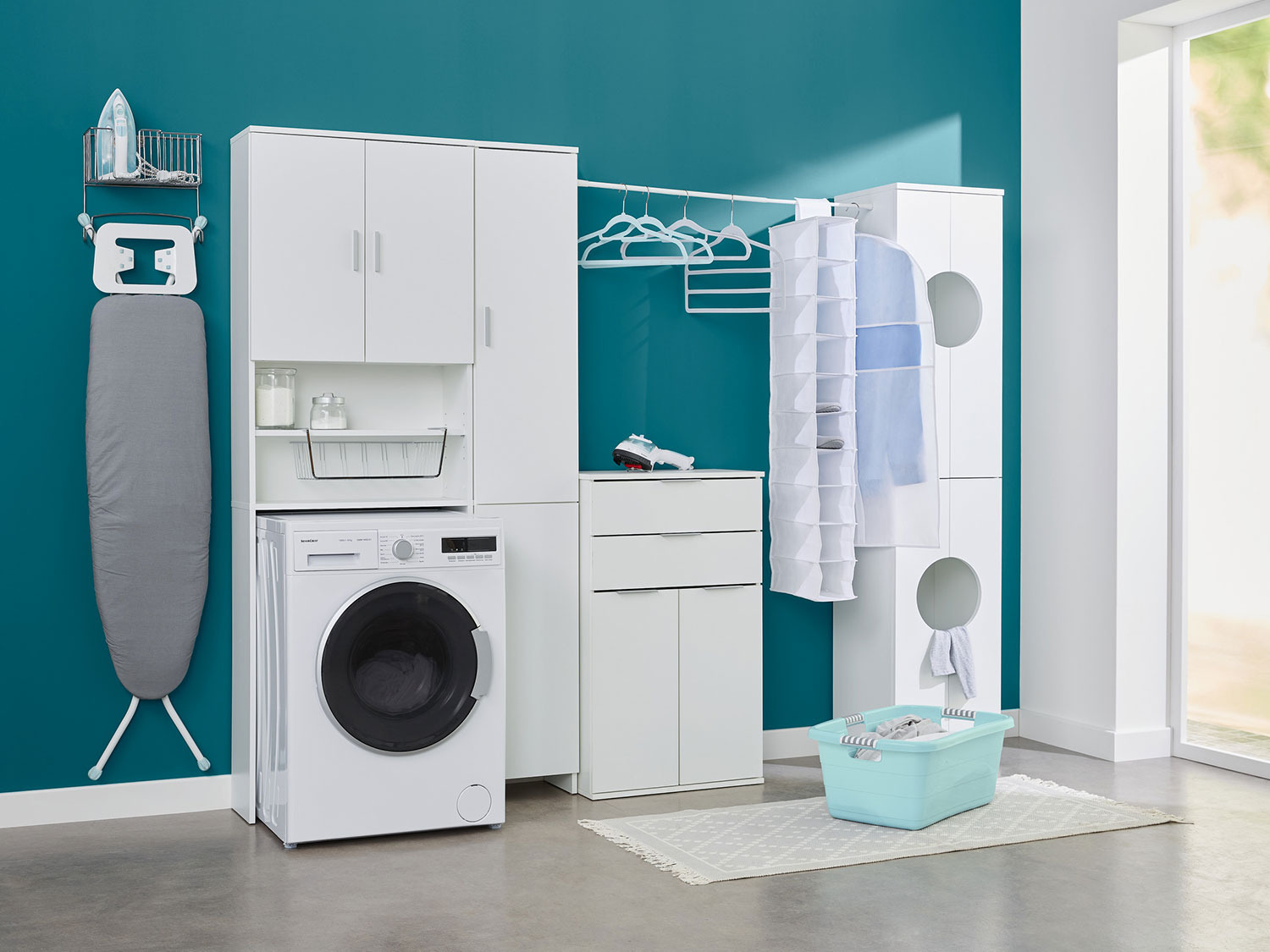 LIVARNO home Meuble pour lave-linge Liverpool, 64,5 x …