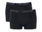 Deux boxers Sloggi noirs.