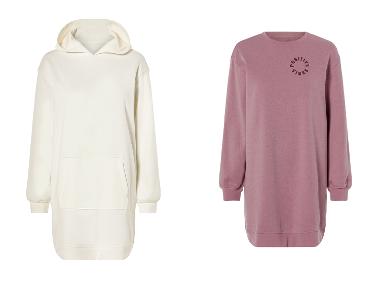 esmara® Robe sweat-shirt femme en coton