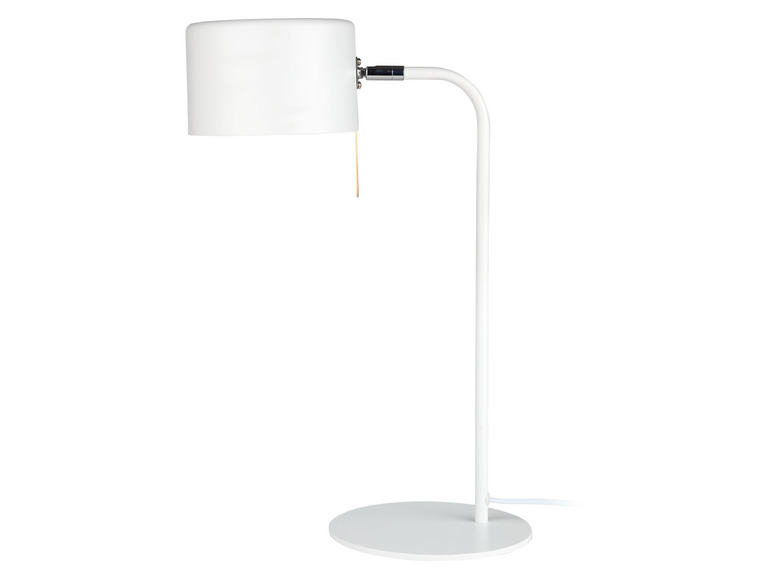 Aller en mode plein écran : LIVARNO home Lampe de table, 1 ou 2 ampoules, blanc mat - Image 3