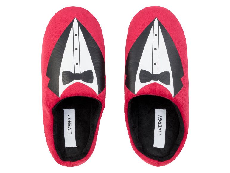 LIVERGY® Chaussons de Noël homme 3