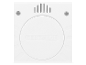 Détecteur de fumée blanc avec bouton test/silence et grille de ventilation.