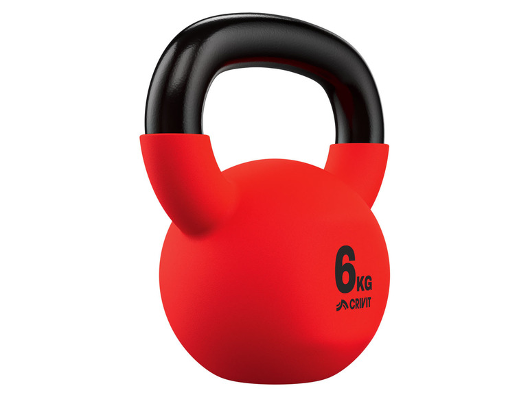 Aller en mode plein écran : CRIVIT Kettlebell de 6 kg, en fonte massive - Image 3