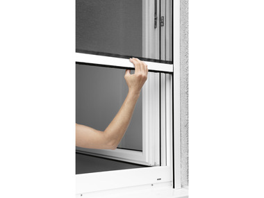 LIVARNO home Moustiquaire enroulable pour fenêtre, 130 x 160 cm