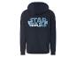 Un sweat à capuche bleu marine avec le logo Star Wars.