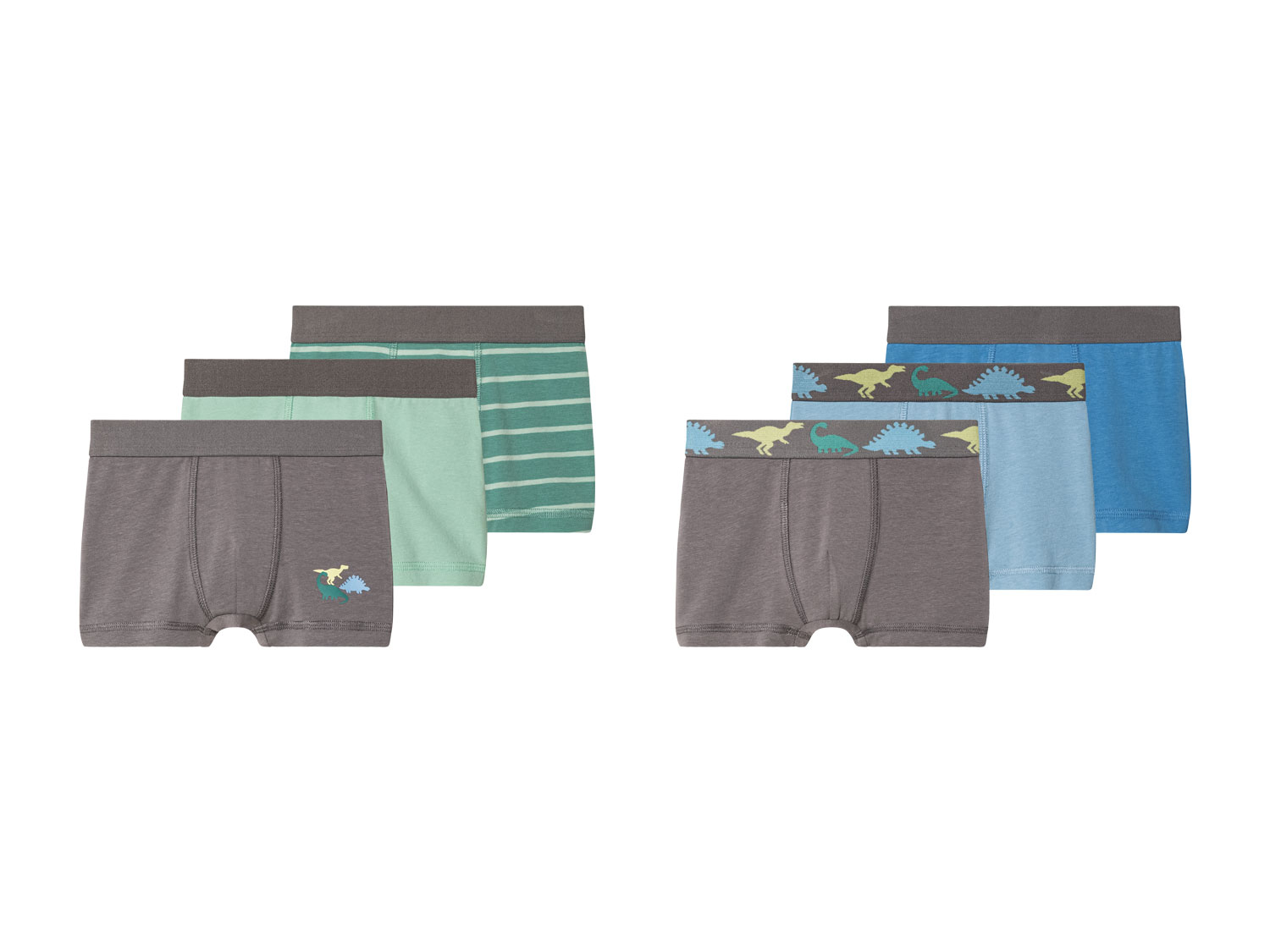 lupilu® Lot de 3 boxers petit garçon