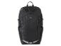 Un sac à dos noir Crivit avec des détails réfléchissants.