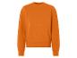 Un sweat-shirt orange à manches longues.