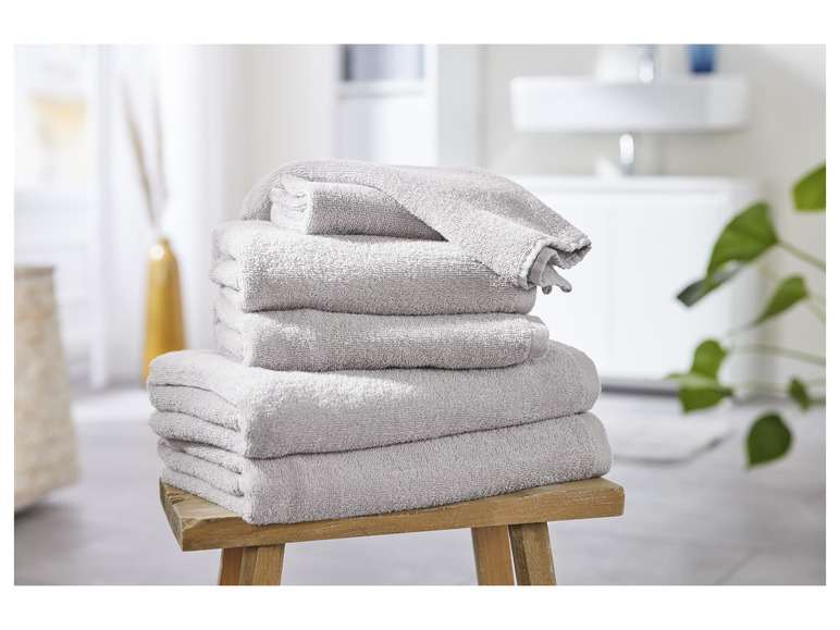 Aller en mode plein écran : LIVARNO home Set de 6 serviettes en éponge - Image 19