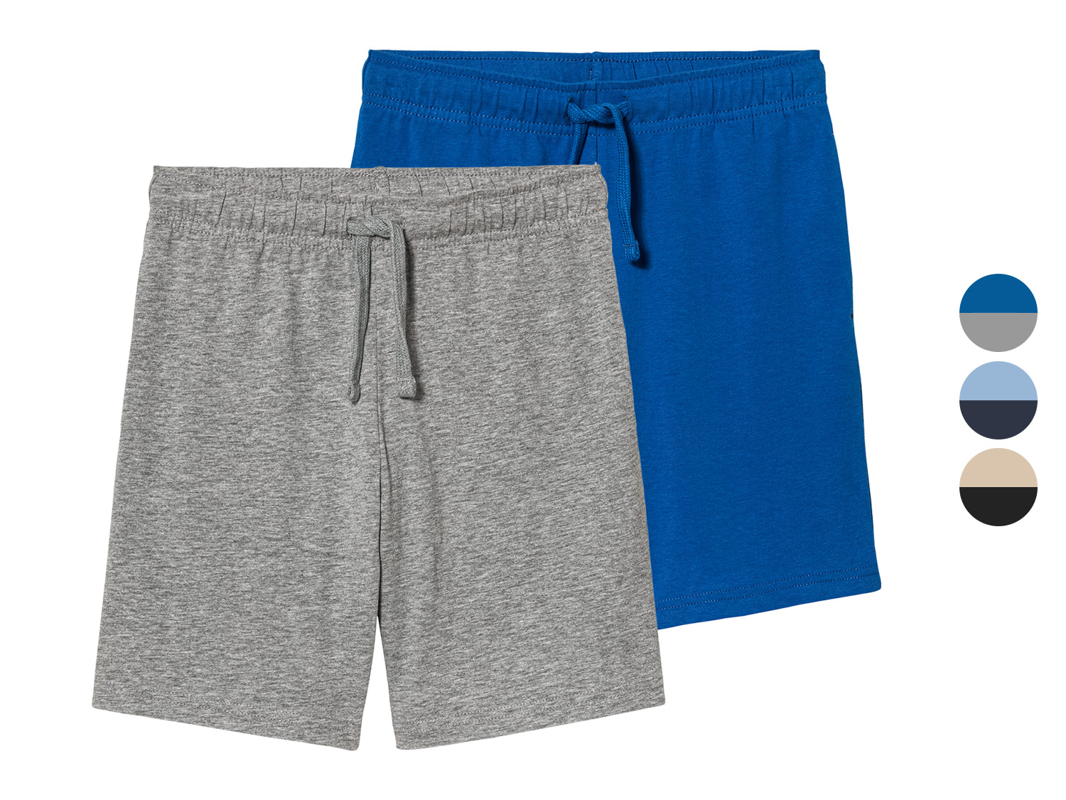 pepperts!® Lot de 2 shorts molletonnés enfant