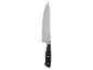 Couteau de chef Silvercrest, lame en acier inoxydable, manche noir.