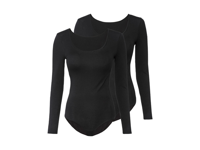 Aller en mode plein écran : esmara® Lot de 2 bodies femme - Image 2