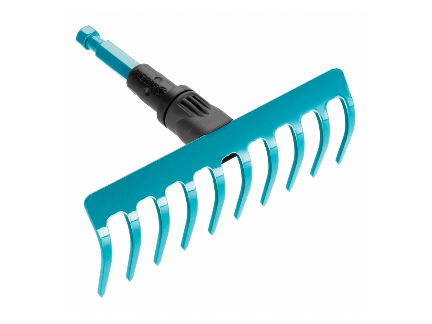 Gardena Râteau à gravier combisystem, 10 dents, largeur 18,5 cm