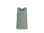 Débardeur vert pour homme, simple et confortable.