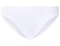 Culotte blanche femme à texture côtelée