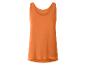 Débardeur basique orange pour femme.