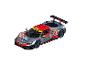Voiture de circuit CARRERA Grid Master aux couleurs Ferrari argent et rouge.