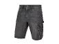 Shorts cargo en jean gris foncé Parkside.
