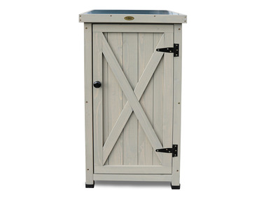 HABAU Armoire de jardin Kompakt, 45 x 45 x 91 cm, gris