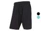 Short de sport noir avec cordon de serrage