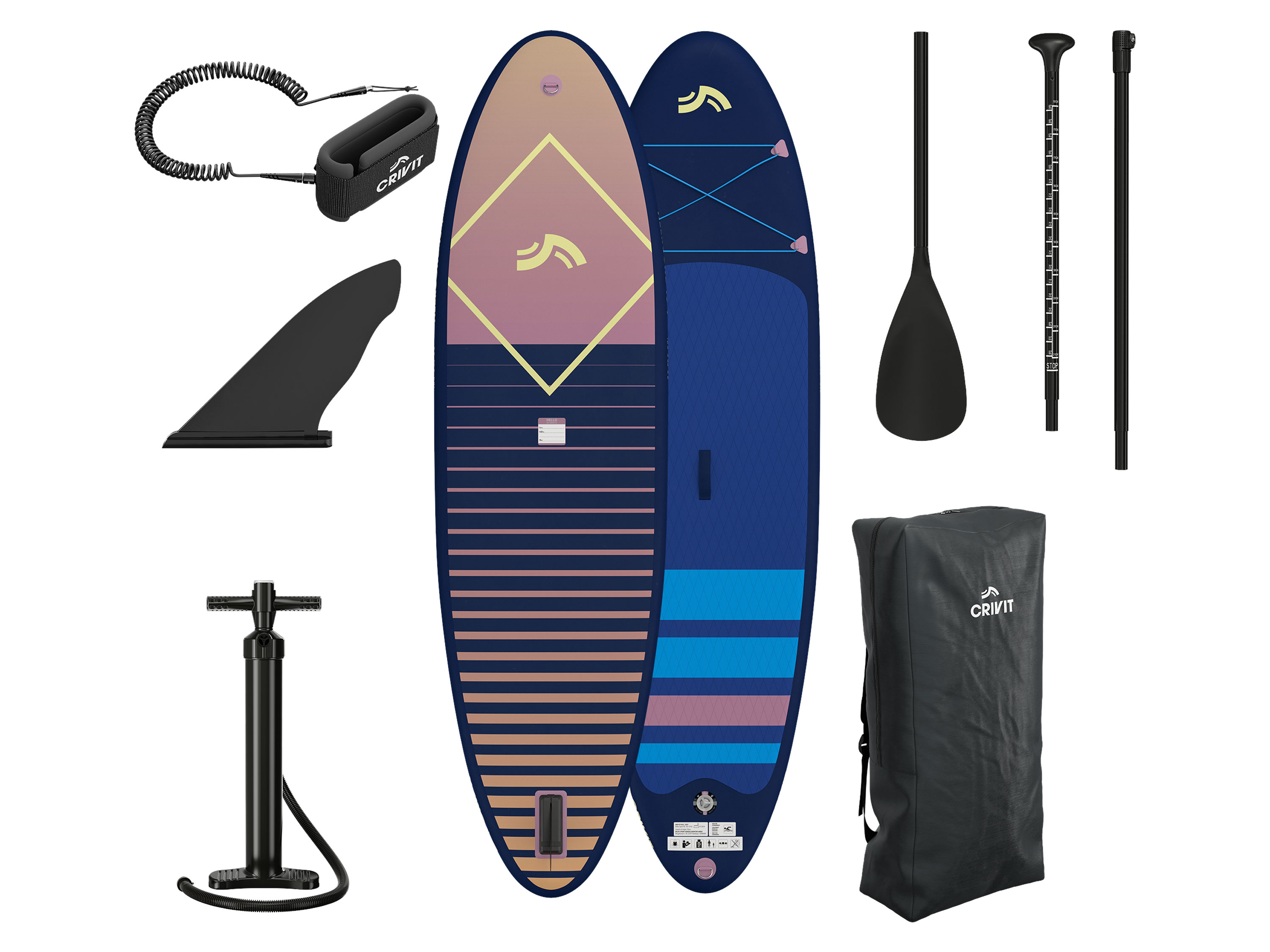 CRIVIT stand-up paddle gonflable