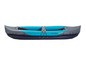 Kayak gonflable bleu et gris de Crivit.