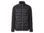 Veste matelassée noire pour homme avec manches tricotées