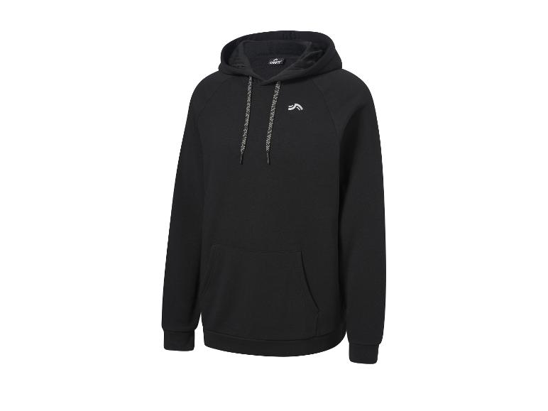 Sweat-shirt à capuche noir Crivit