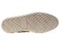 Semelles de chaussures : détail de la semelle en jute et caoutchouc.