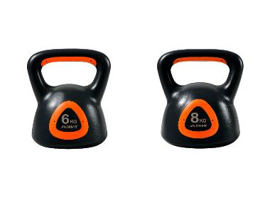 CRIVIT Kettlebell, 6 kg ou 8 kg