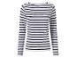 T-shirt rayé à manches longues.