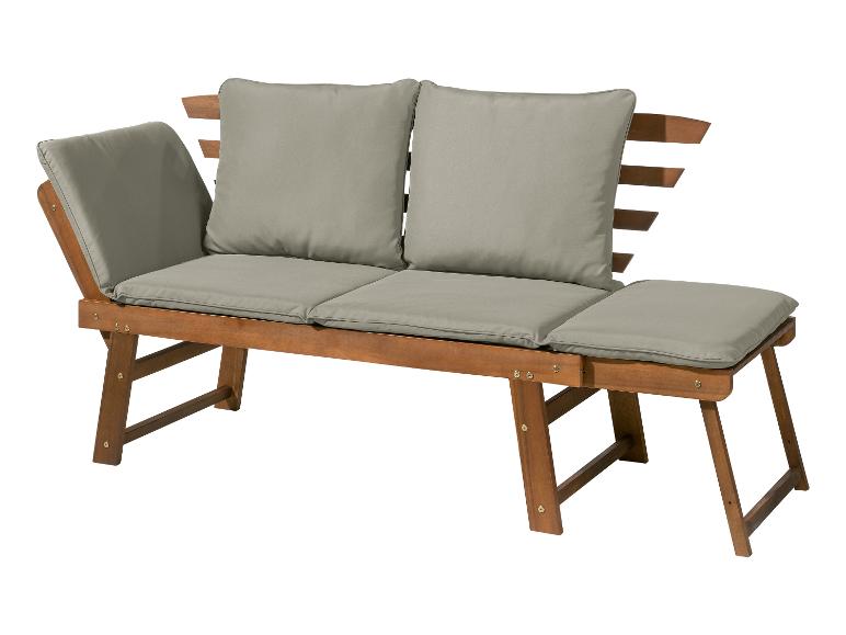 Aller en mode plein écran : Canapé d’extérieur Sevilla, en bois d'acacia - Image 7
