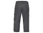 Pantalon cargo gris foncé avec plusieurs poches.