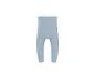 Pantalon en maille côtelée bleu clair pour bébés