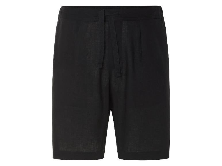 Short en lin homme