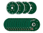 Disques de coupe diamant et métal PARKSIDE®, diamètre 125 mm.