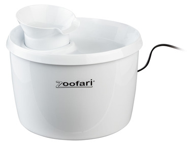 zoofari® Fontaine pour animaux domestiques, 2,7 litres