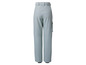 Pantalon bleu clair avec des poches cargo.