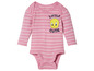 Un body bébé rayé rose avec Tweety Bird