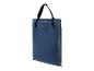 Sac fourre-tout bleu marine avec anses.