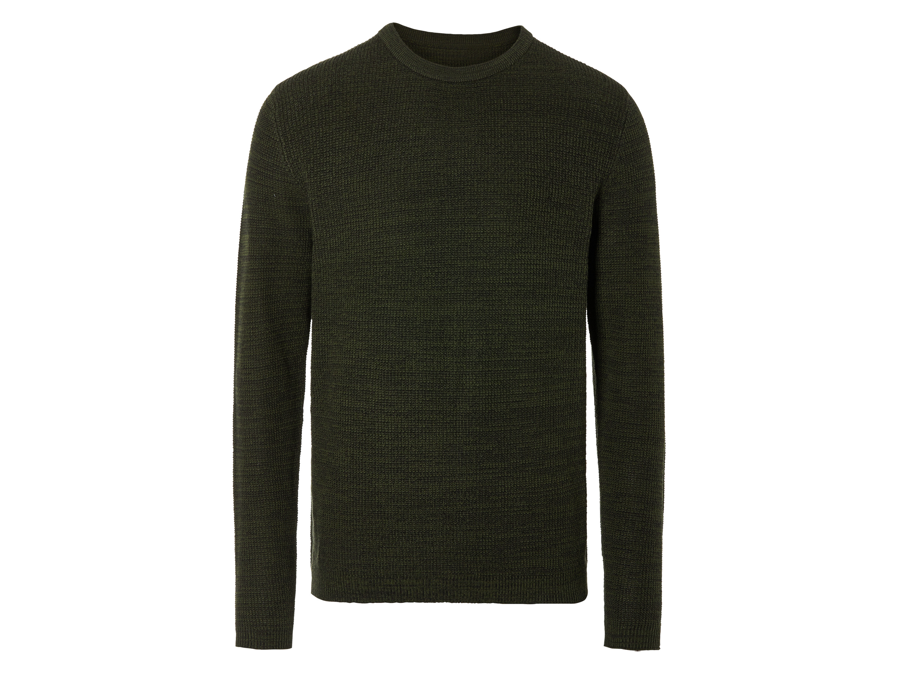 LIVERGY® Pull en maille fine homme (M, vert)