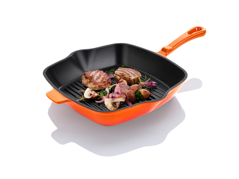 Aller en mode plein écran : Poêle à griller en fonte - Image 7