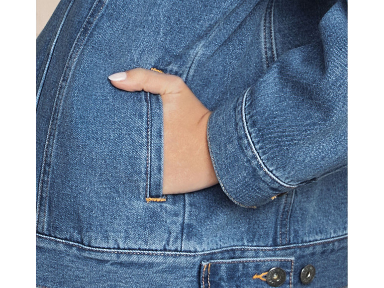 Aller en mode plein écran : esmara® Veste en jean oversize femme - Image 11
