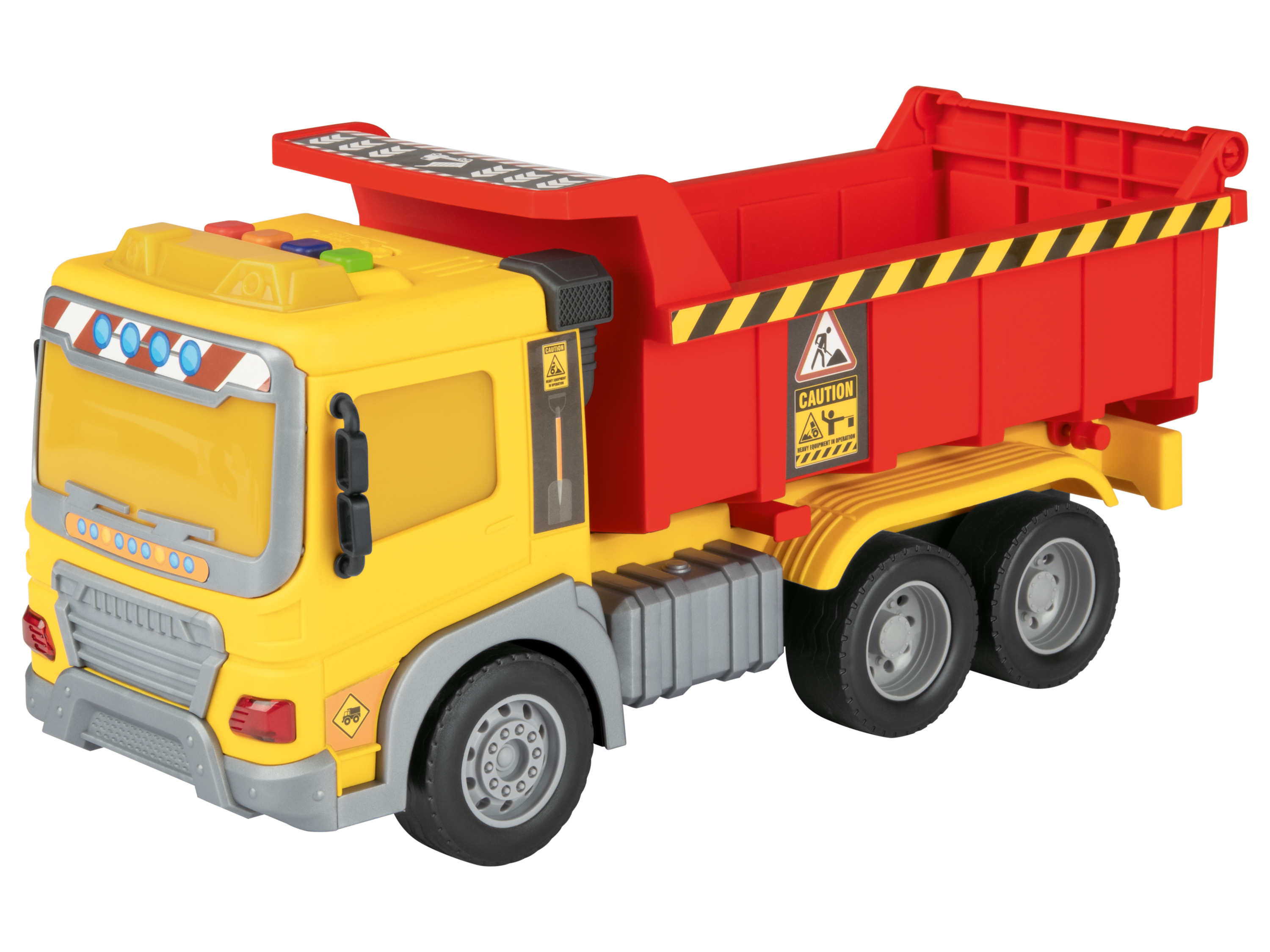 Playtive Camion miniature sonore (camion benne)