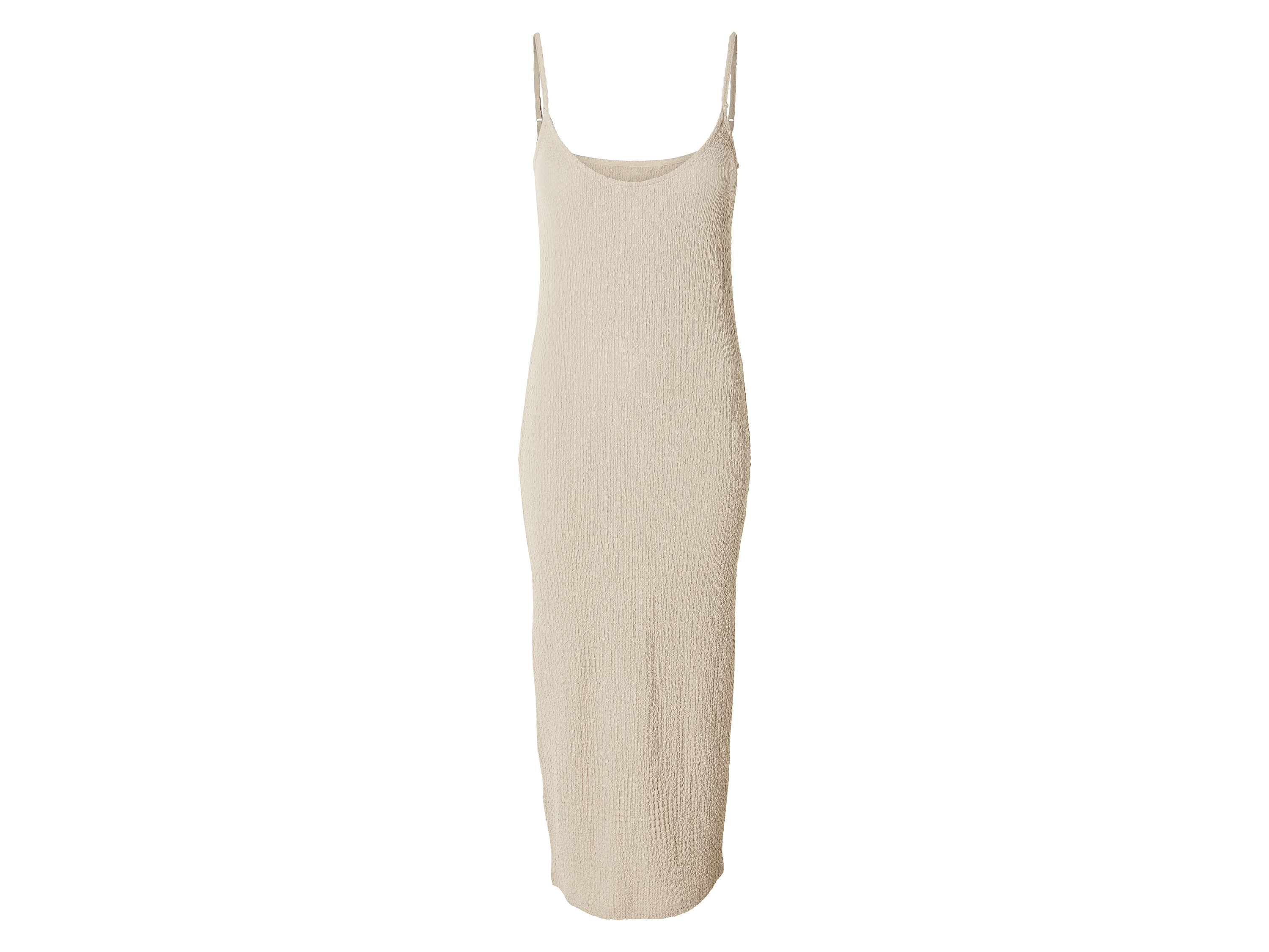 esmara® Robe mi-longue ou à bretelles fines femme  (beige)