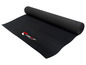 Tapis de fitness ChrisTopEt noir, enroulé