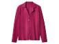 Blouse de pyjama rose foncé avec boutons et col.