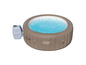 Un jacuzzi gonflable Lay-Z-Spa avec pompe intégrée.