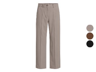 ESMARA® Pantalon large en twill femme