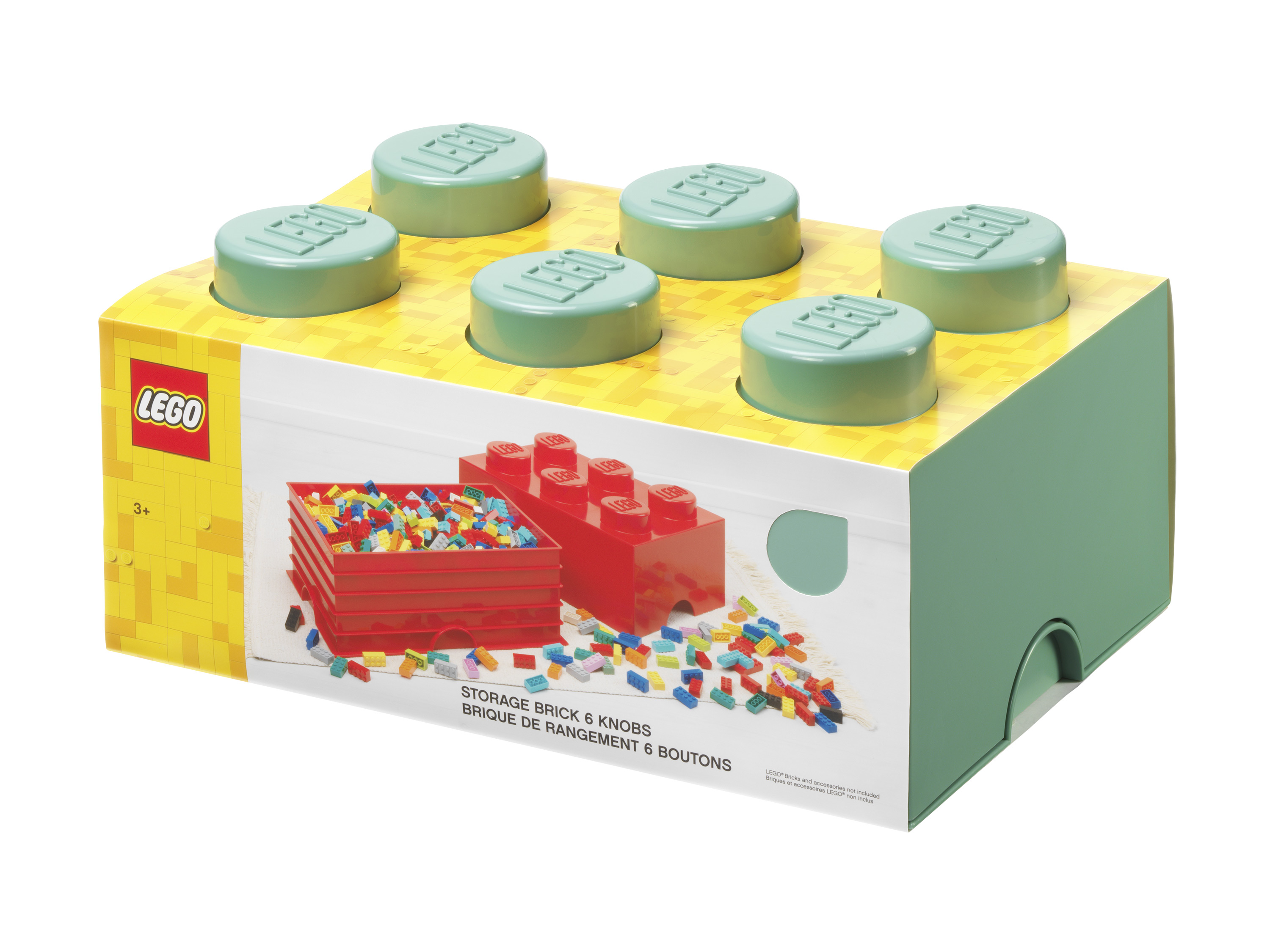 LEGO Brique de rangement 6 tenons - vue 7